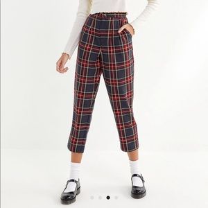 Urban renewal vintage plaid pants